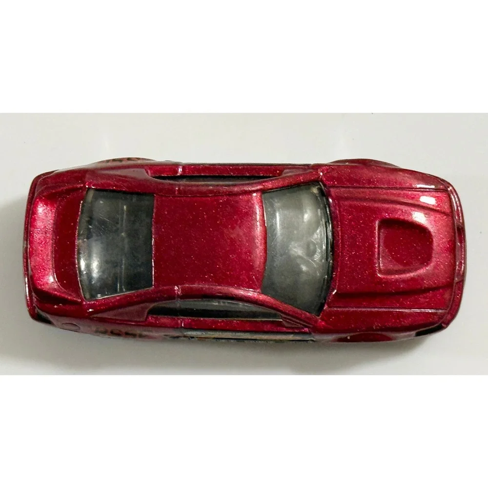Hot Wheels 99 Mustang Kids 1:64 Burgundy Lesser 420 PSSC Racing Diecast Car